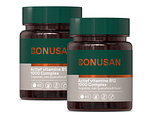 Bonusan Actief vitamine B12 1000 Complex Zuigtabletten Duoverpakking 2x60ZTB