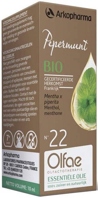 Arkopharma Olfae Pepermunt Bio Nr 22