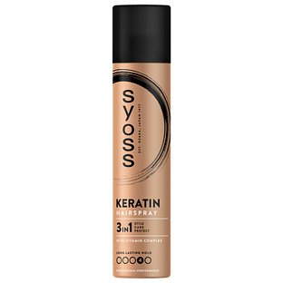 Syoss 3in1 Keratin Hairspray Hold 4 300ML