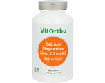 VitOrtho Calcium Magnesium Zink, D3 en K2 Tabletten 60TB VitOrtho Calcium Magnesium Zink, D3 en K2 Tabletten 60TB