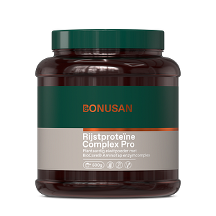 Bonusan Rijstproteïnepoeder Complex Pro 500GR Bonusan Rijstproteïnepoeder Complex Pro 500GR