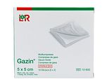 Lohmann & Rauscher Gazin Gaaskompres 5x5cm 10ST