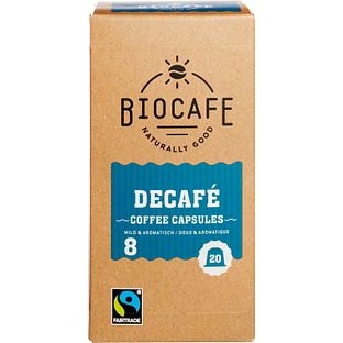 Biocafé Bio Cafe Koffiecapsules Decafé 100GR