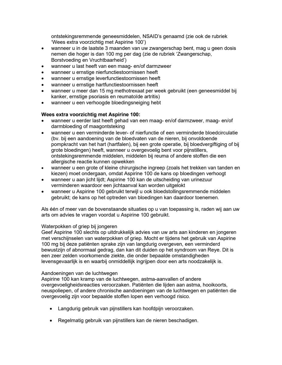 100mg Tabletten afbeelding van document #2, leaflet