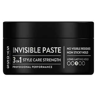 Syoss Paste Invisible Paste 3in1 Style Care Strength Long Lasting Hold 3 100ML