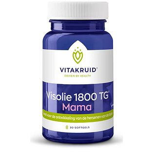 Vitakruid Visolie 1800 TG Mama Softgels 30SG Vitakruid Visolie 1800 TG Mama Softgels 30SG