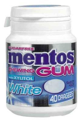 Mentos Gum Sweet Mint White afbeelding