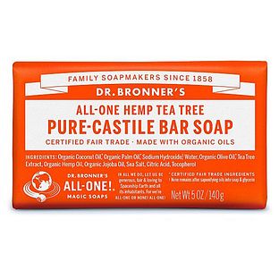 Dr. Bronner Zeep Tea Tree 140GR Dr. Bronner Zeep Tea Tree 140GR