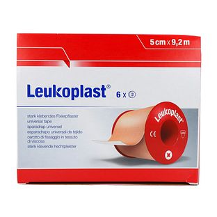 Leukoplast 5cm x 9.2m 6ST Leukoplast 5cm x 9.2m 6ST