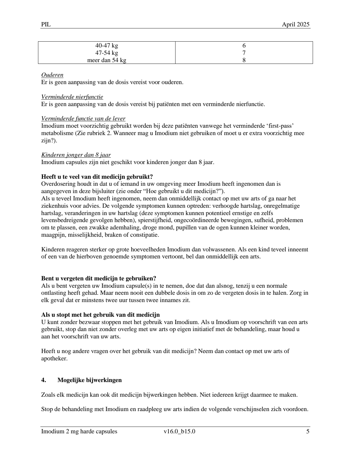Capsules 2mg afbeelding van document #5, leaflet