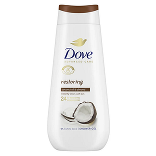 Dove Restoring Coconut Oil & Almond Shower Gel 225ML