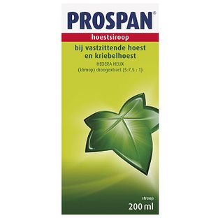 Prospan Hoestsiroop Hedera Helix - bij vastzittende hoest en kriebelhoest 200ML