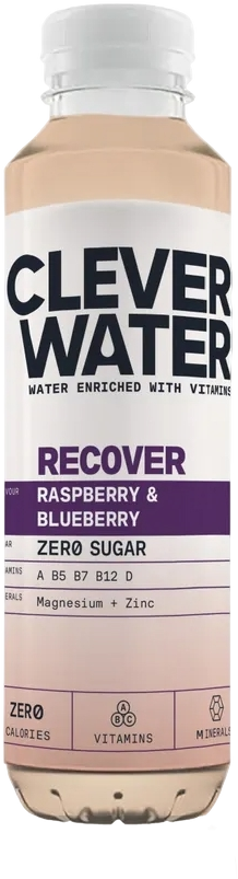Clever Water Recover Raspberry & Blueberry 500ML