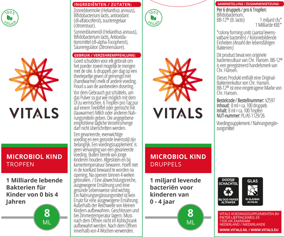 Microbiol Kind 0-4 Jaar Druppels afbeelding van document #1, label