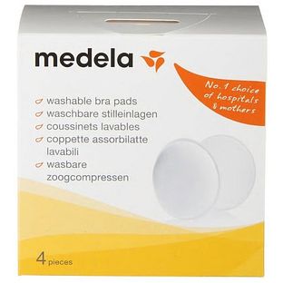 Medela Zoogkompressen Wasbaar 4ST Medela Zoogkompressen Wasbaar 4ST
