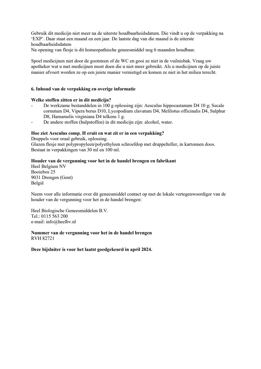 Aesculus Compositum H afbeelding van document #3, leaflet