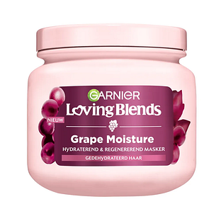 Garnier Loving Blends Grape Moisture Haarmasker 340ML Garnier Loving Blends Grape Moisture Haarmasker 340ML