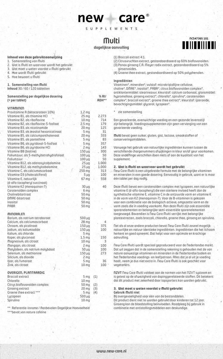 Multi Tabletten afbeelding van document #1, instructions