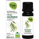 Oak Organic Citroen Eucalyptus Olie 10ML Verpakking met flesje ernaast