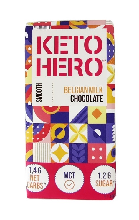 Keto Hero Smooth Belgian Milk Chocolate afbeelding