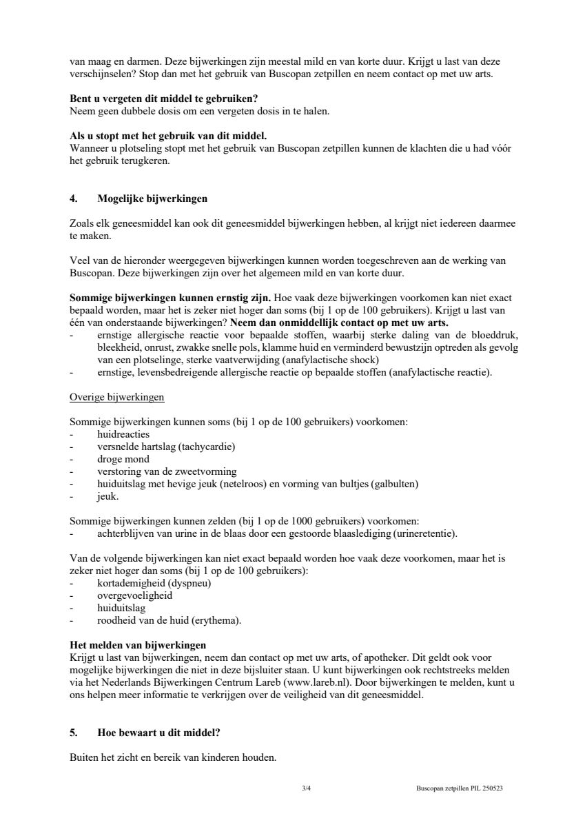 Zetpillen afbeelding van document #3, leaflet