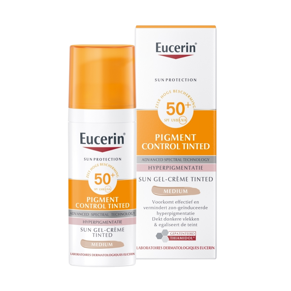 Eucerin Sun Cr?me-Gel Pigment Control Tinted Medium SPF50