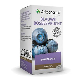 Arkocaps Darmtransit Blauwe Bosbesvrucht Capsules 40CP