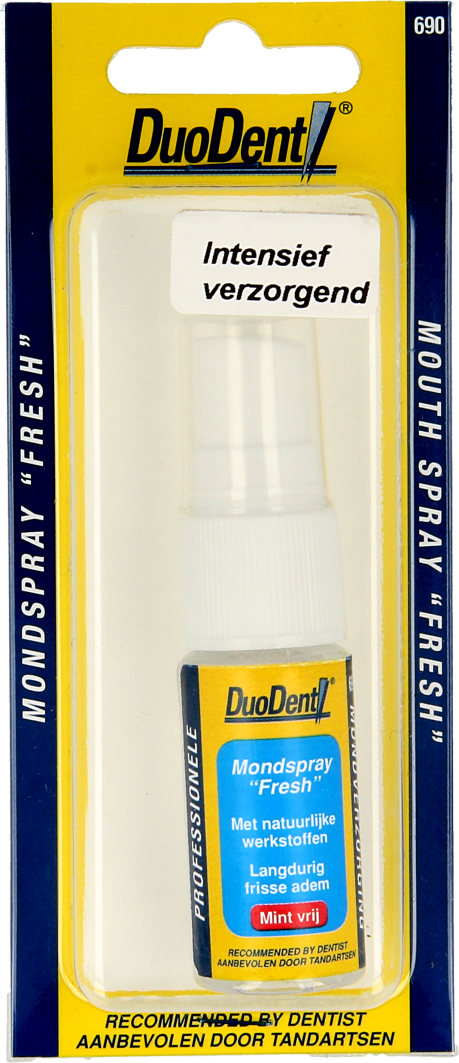 Duodent Mondspray Fresh Mintvrij afbeelding