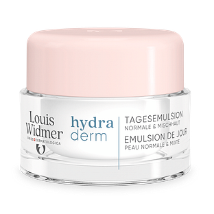 Louis Widmer Hydraderm Dagemulsie Zonder Parfum 50ML