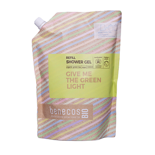 Benecos Green Tea Shower Gel Navulverpakking 1LT