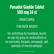 Panadol 500 mg Filmomhulde Tabletten 20ST Panadol 500 mg Filmomhulde Tabletten 20ST