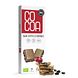 Cocoa Chocolate Cherries Reep 40GR Verpakking met inhoud Cocoa Chocolate Cherries Reep 40GR Verpakking met inhoud