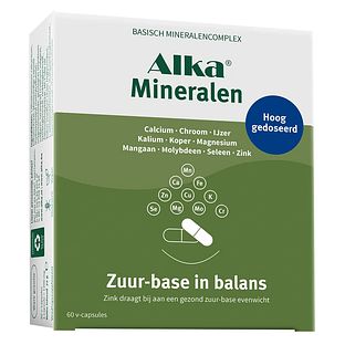 Alka Mineralen Capsules 60VCP