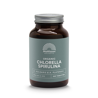 Mattisson HealthStyle Organic Chlorella Spirulina Tabletten 240TB