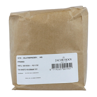 Jacob Hooy Gelatinepoeder 1KG Jacob Hooy Gelatinepoeder 1KG