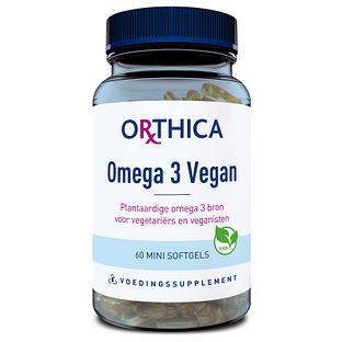 Orthica Omega-3 Vegan Softgels 60SG Orthica Omega-3 Vegan Softgels 60SG