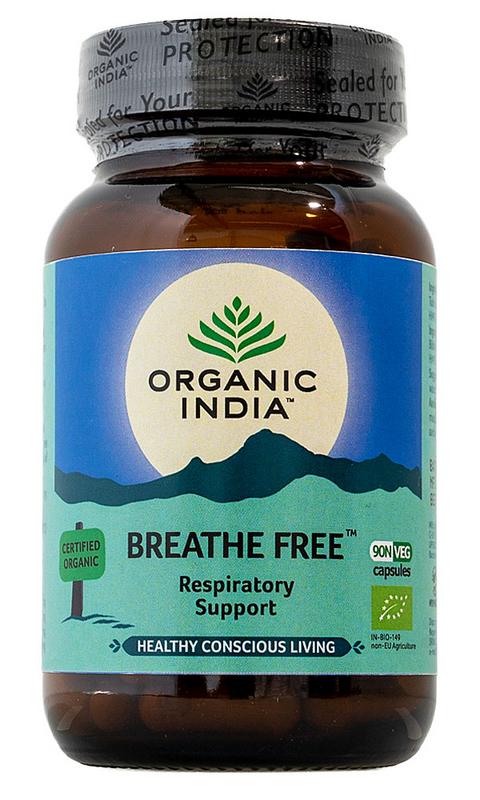 Organic India Breathe Free Vegicaps afbeelding