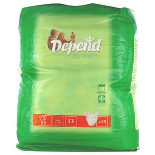 Depend Slip Classic Extra Plus 30ST Depend Slip Classic Extra Plus 30ST