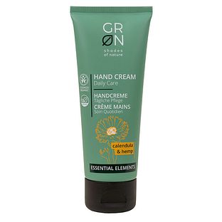 GRN Essential Elements Hand Cream Calendula & Hemp 75ML