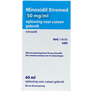 Xiromed Minoxidil 50mg/ml Oplossing voor Cutaan Gebruik 60ML
