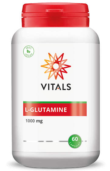 Vitals L-Glutamine 1000 mg Capsules