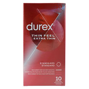 Durex Condoom Thin Feel Extra Thin 10ST