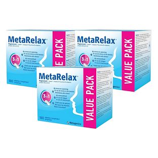Metagenics MetaRelax Tabletten Multiverpakking 3x180TB