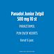 Panadol Junior Zetpillen 500mg - vanaf 6 jaar 10ST Panadol Junior Zetpillen 500mg - vanaf 6 jaar 10ST