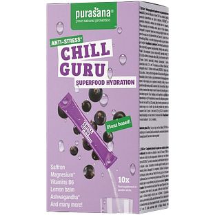 Purasana Chill Guru Hydration Superfood Poeder 10ST