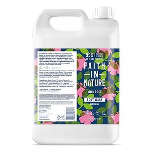 Faith in Nature Wildrose Bodywash 5LT