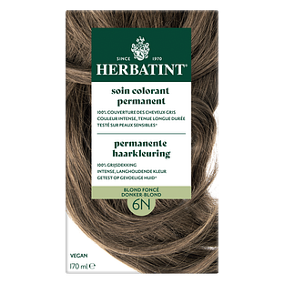 Herbatint Permanente Haarkleuring 6N Donker-Blond 170ML