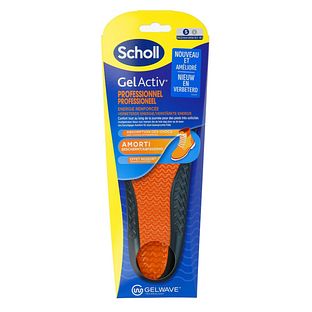 Scholl GelActiv Inlegzolen Work & Boot S Maat 35.5-40.5 1PR