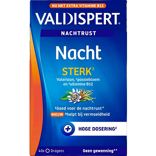 Valdispert Nacht Sterk Tabletten 40TB