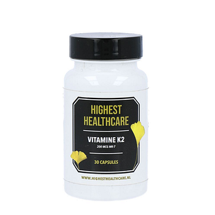 Highest Healthcare Vitamine K2 200mcg Capsules 30CP